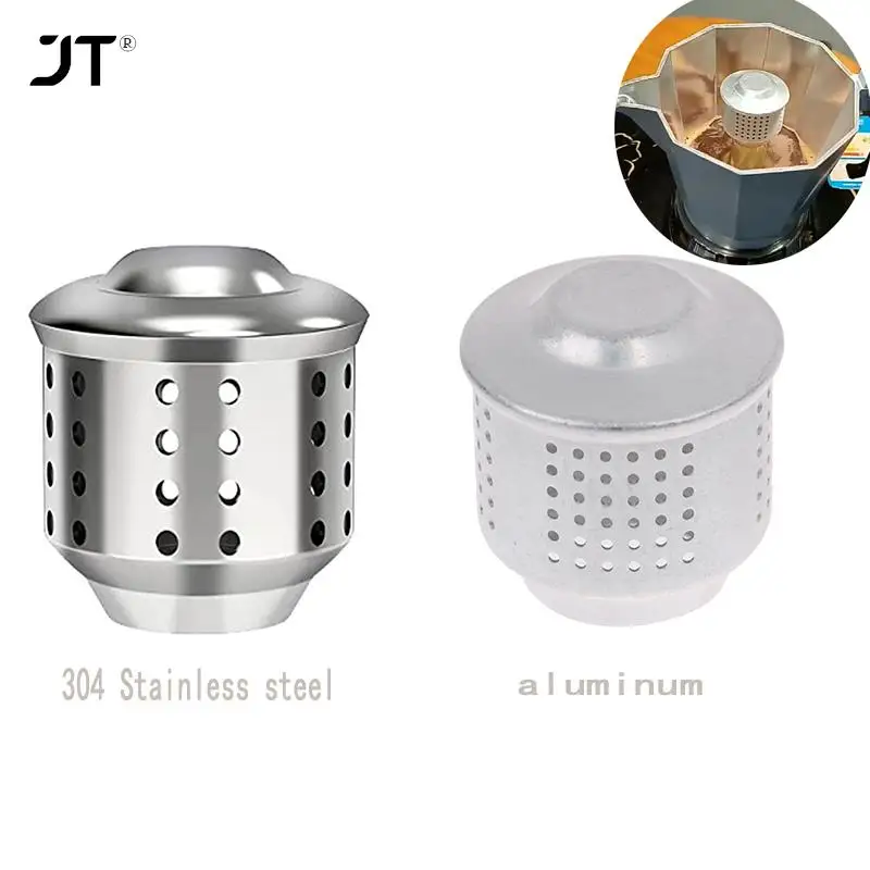 Stainless Steel Moka Pot Anti-spray Cap Stovetop Espresso Coffee Maker Accessories Anti-Splash Valve Cover espresso coffee maker coffee maker espresso maker coffee maker accessory