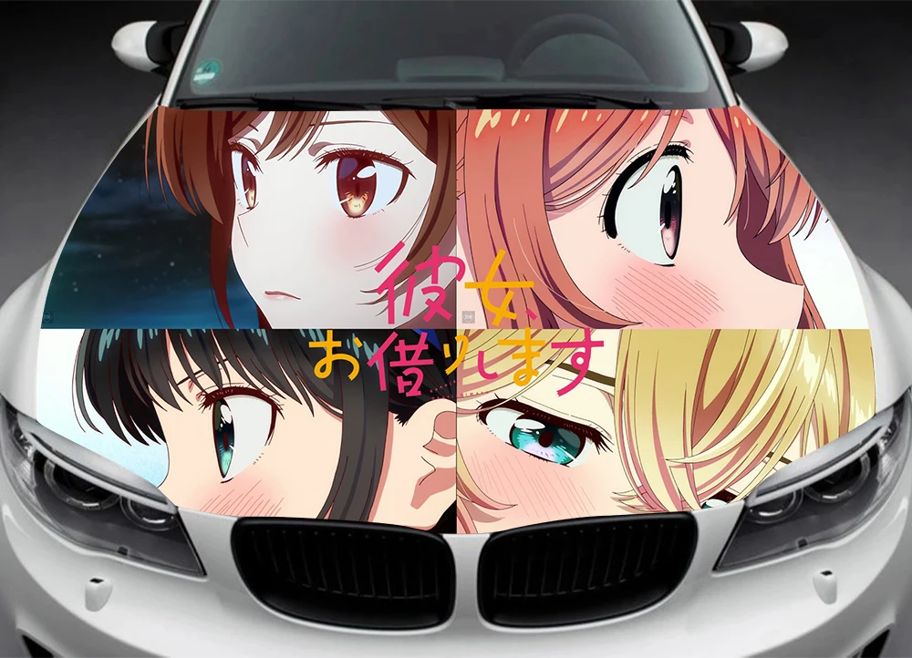 

Chizuru Ichinose Itasha Car Hood Decal, Sticker, Graphic, Wrap Decal, Truck Decal, Truck Graphic, Anime Bonnet Decal