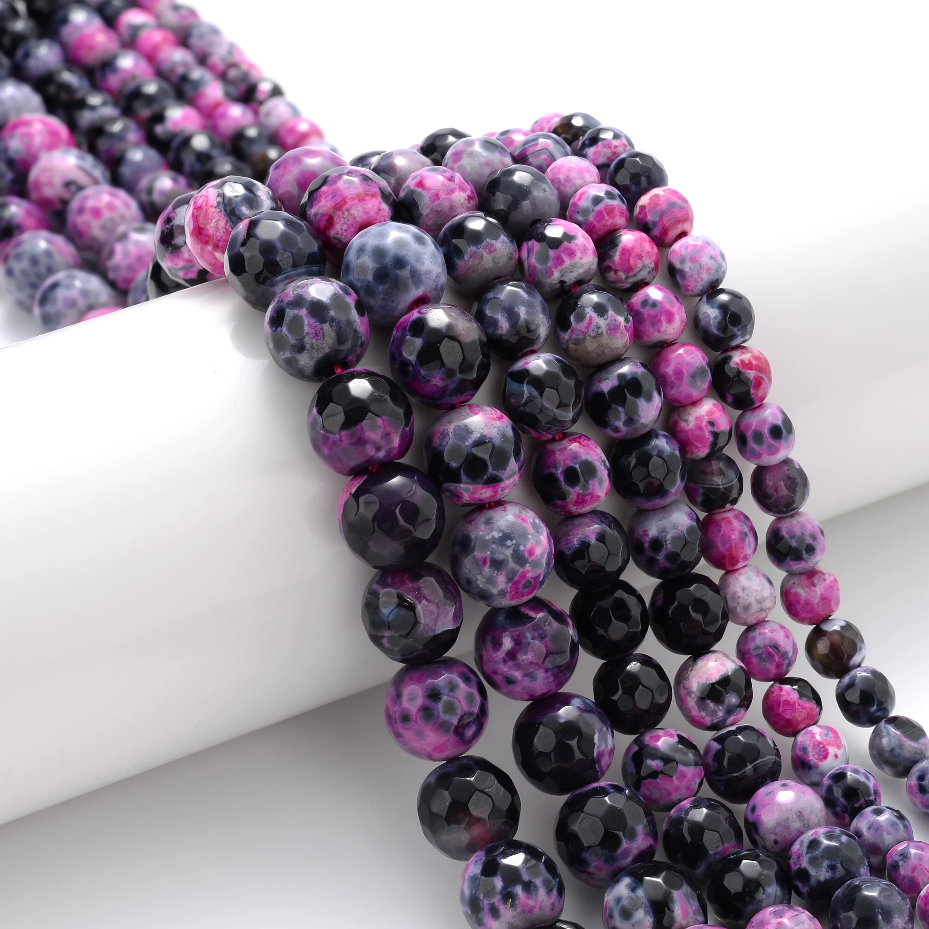 Vibrant Natural Gemstone Round Loose Beads for Handmade Jewelry Crafting
