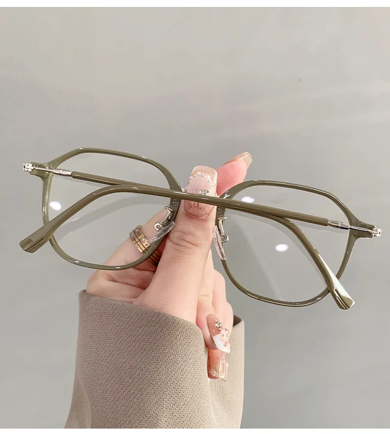 Anti-Blau, lichtempfindliche, farbwechselnde Myopie-Brille, schlanke, wechselnde Brille, Brillengestell für Studentin 6021 – Detail 18