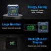 SHAHE 4*90°Digital Angle Finder Electronic Angle Gauge with 4-Side Magnet Large LCD Digital Level Box Protractor Bevel Gauge 4