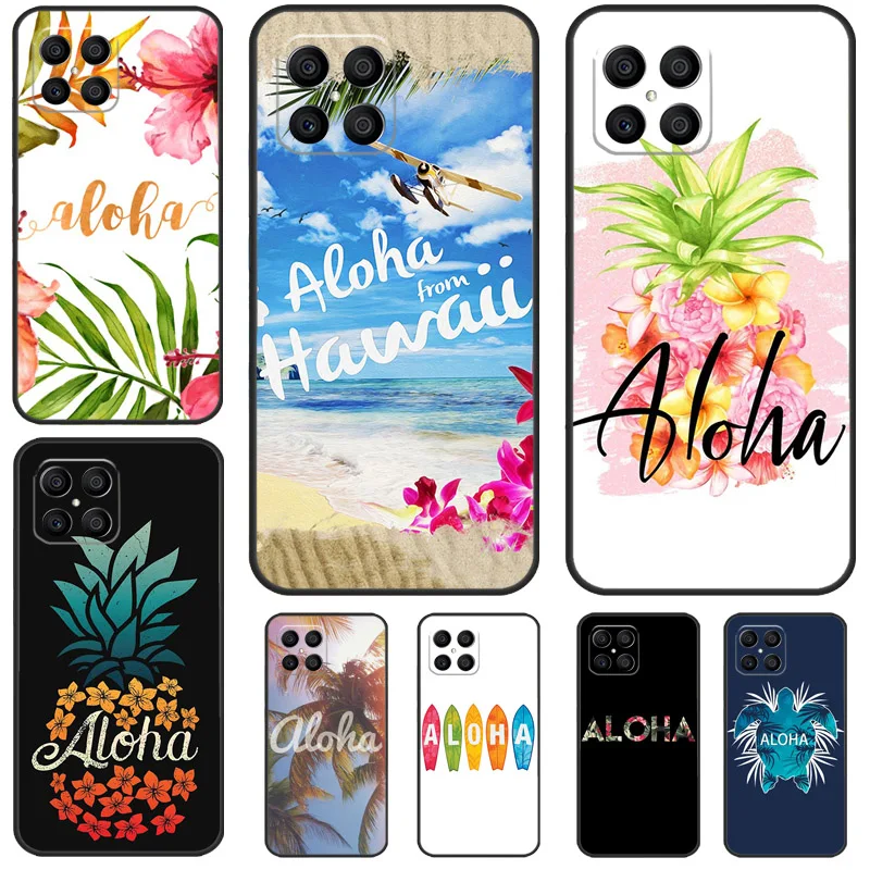 Custodia Per Telefono Hawaii Aloha Per Honor 90 Lite 50 70 Magic 5 6 Pro 8X X6 X7 X8 X9 X8A X7A X6A X9B X9A Cover