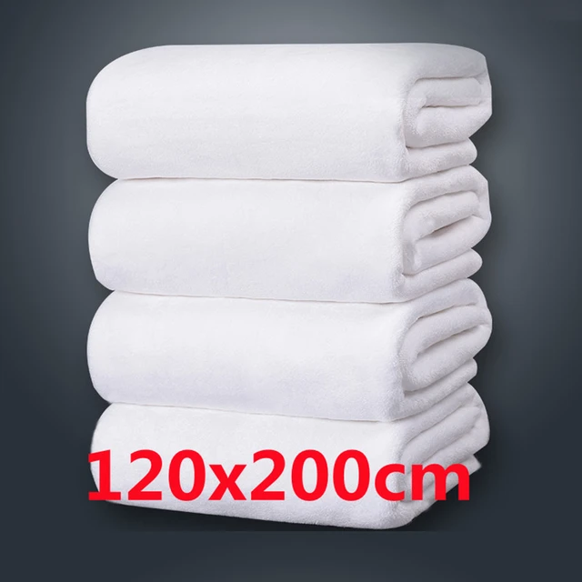 30*60cm Portable White Soft Microfiber Fabric Face Towel Hotel Bath Towel  Washcloths Hand Towels P20 - AliExpress