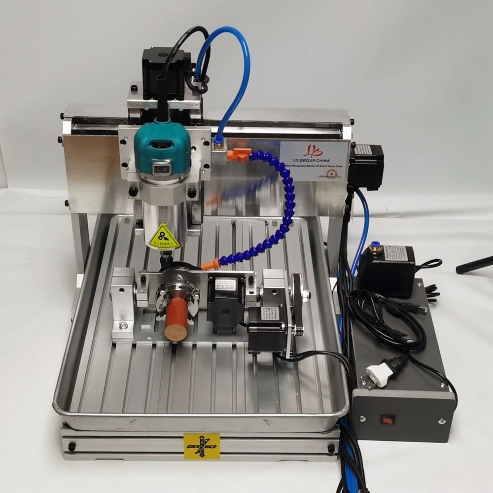 メカニカルキットver.4 Mini Square Linear Guide CNC 6040 5Axis 1500W USB Engraving