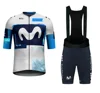 LASER CUT 2025 MOVISTARful Team SHORT SLEEVE CYCLING JERSEY SUMMER WEAR ROPA CICLISMO+BIB SHORTS 1