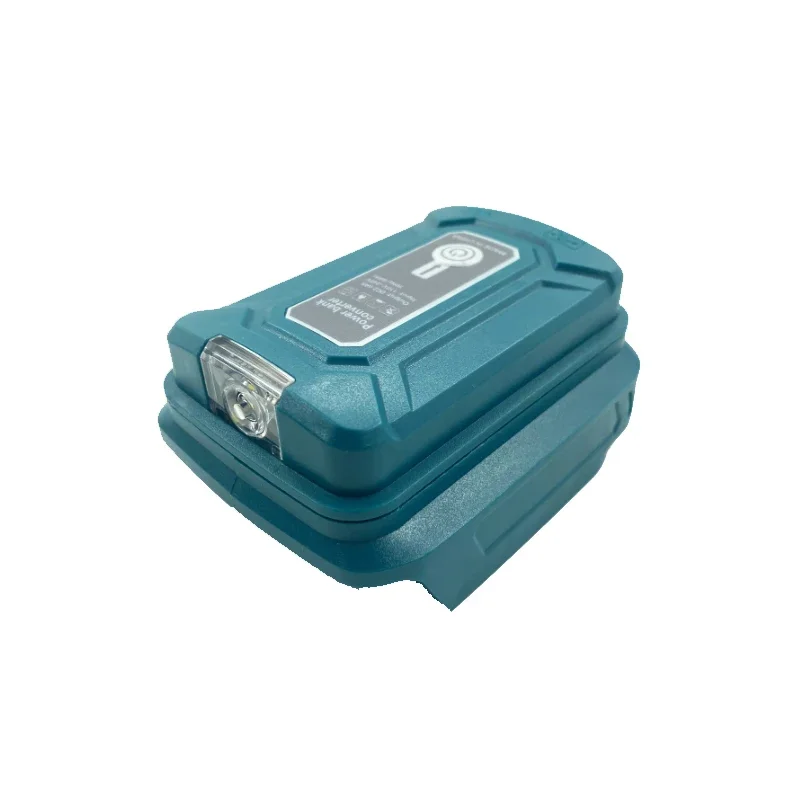 Makita/HongSong/BoDa/FoGo 18V 리튬 이온 배터리 배터리 어댑터(LED 램프 손전등 포함) 듀얼 USB 유형 C 휴대 전화 충전기
