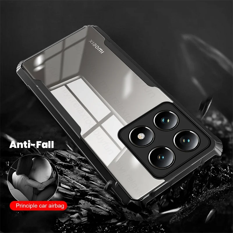 Clear Acrylic Case with Screen and Camera Protectors
