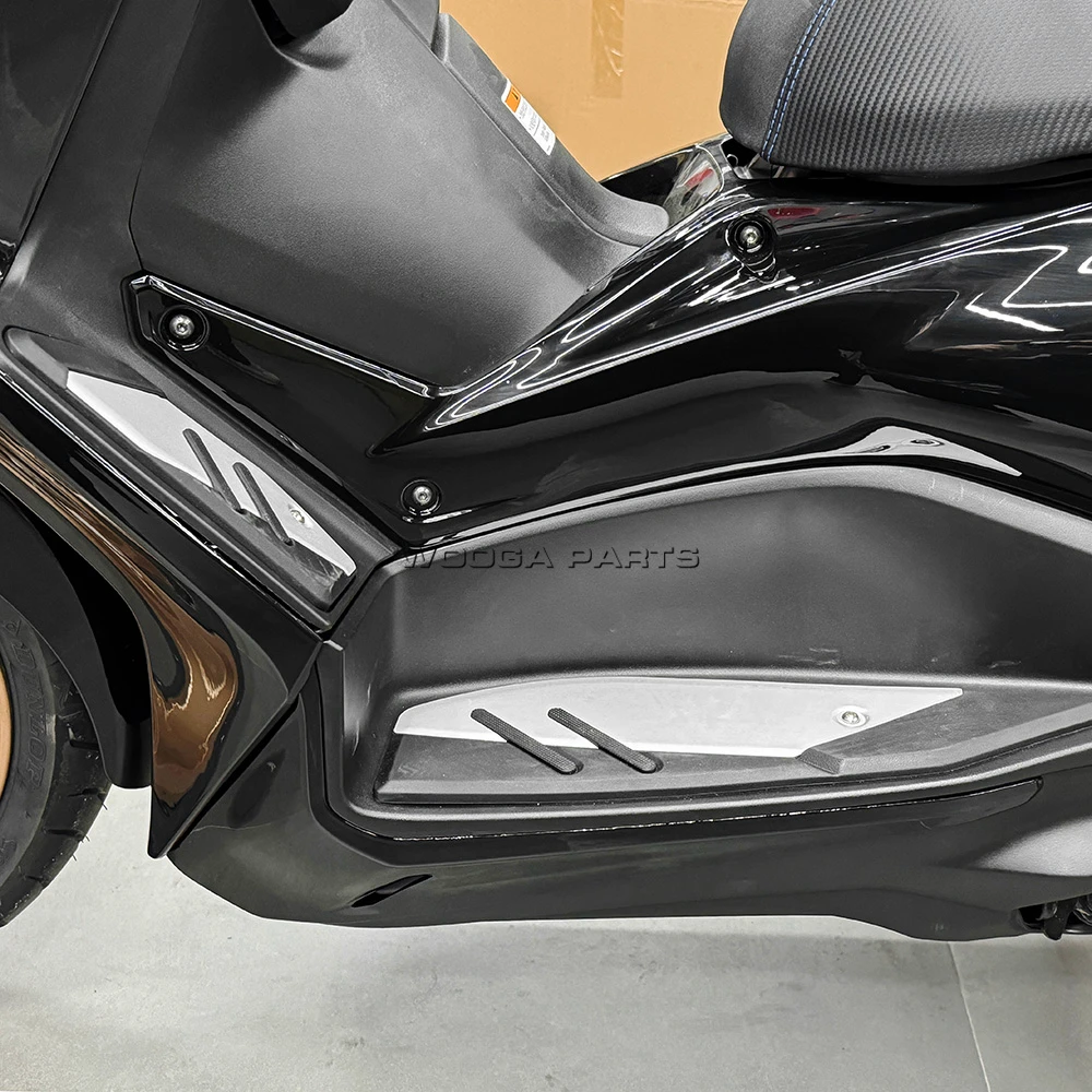 Xmax Fuß paneele für yamaha xmax 125 250 300 400 Fuß bretter stützen Füße Aluminium-Fußrasten X-MAX Paneel Schritt Boden Fuß stütze Pad – Detail 5