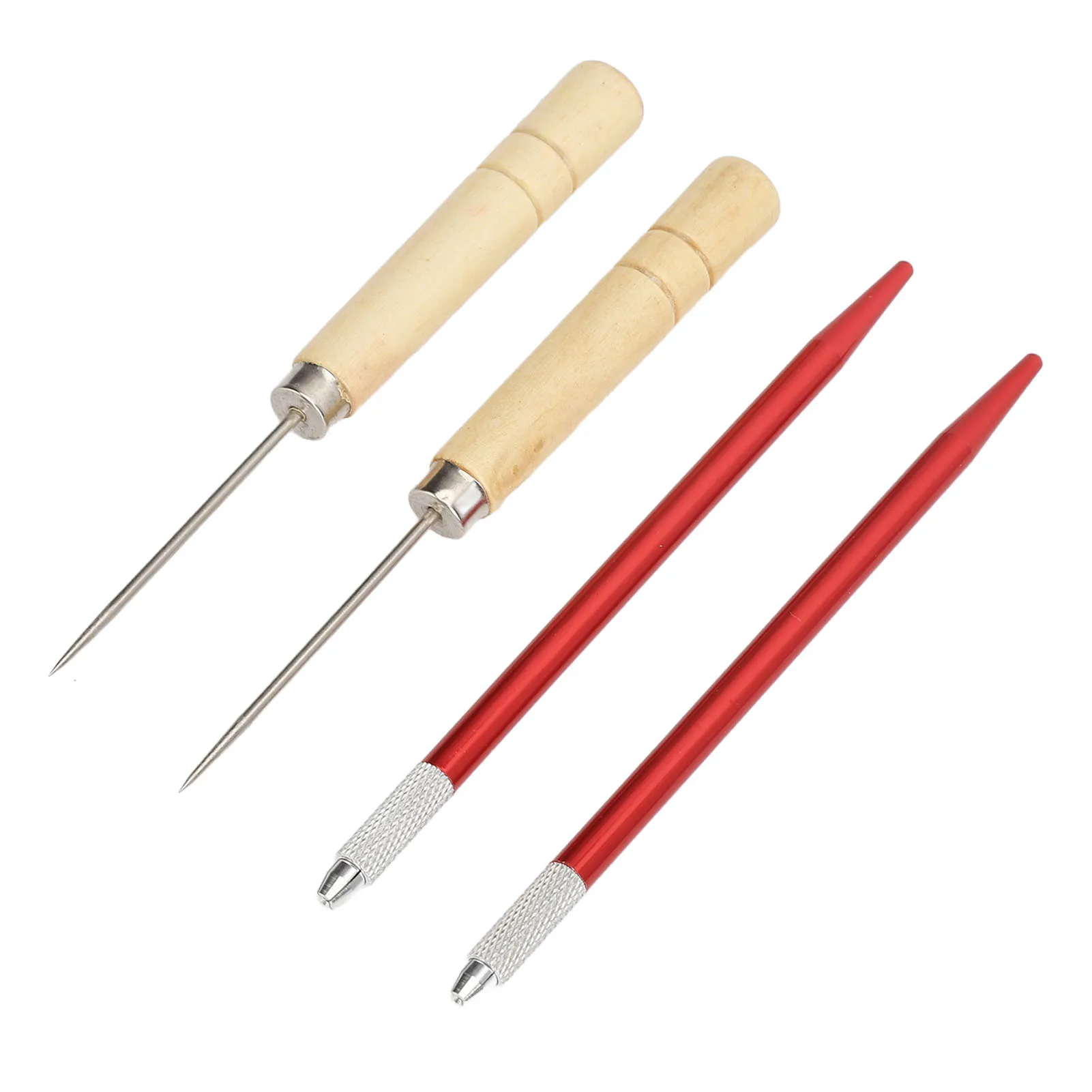 Doll Hair Rooting Tool Lightweight Wooden Handle Awl Copper Rod Doll Hair Reroot Tool  Compact Size for Doll Shop 2
