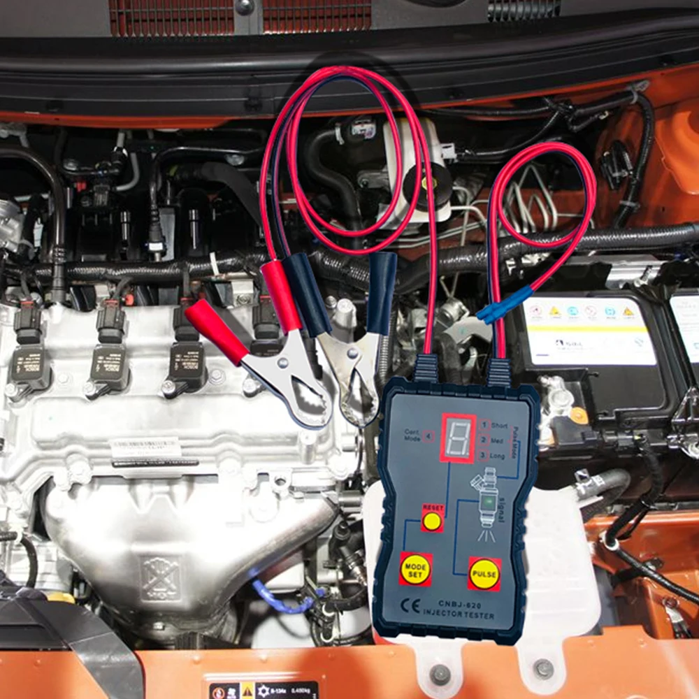 Probador de inyector de combustible para coche, limpiador al ras, Kit de herramientas de limpieza automotriz, herramienta de escaneo del sistema de combustible, novedad de 2025