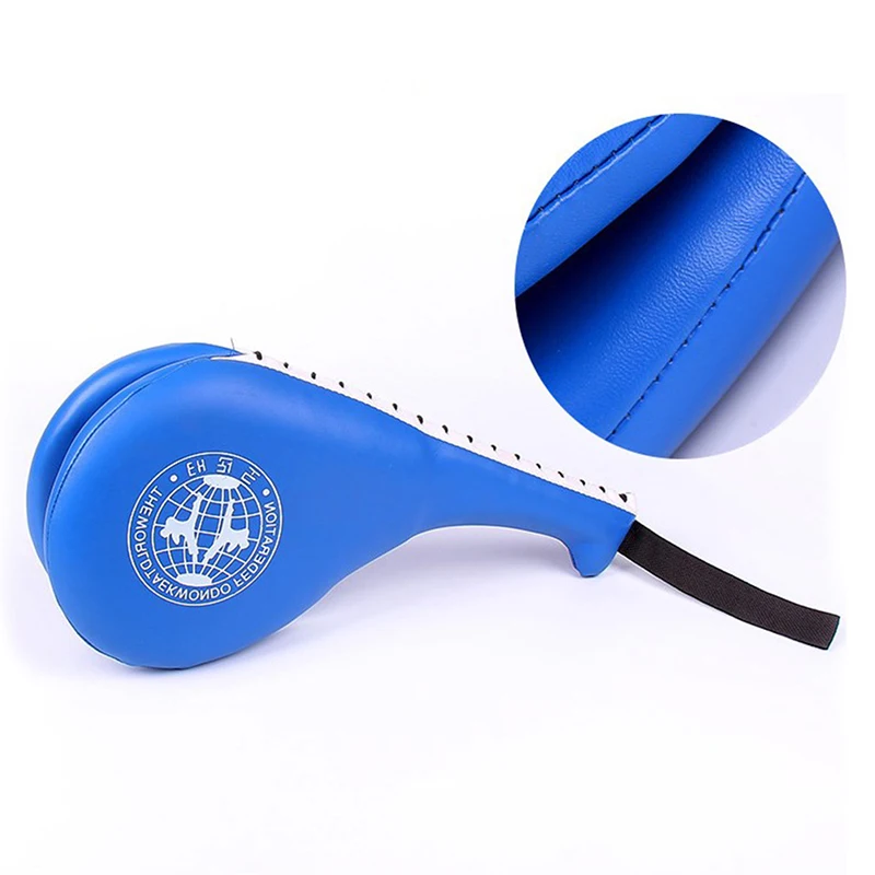 Description Picture 6 of itemTaekwondo Boxing Pad Sanda Training Foot Hand Kick Target PU Leather For Kids Adult Boxer Training Punching Bag Any Martial Arts