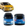 1/32 Volkswagen Polo Plus Sedan Toy Car Model Diecast Alloy Metal Miniature Sound & Light Collection Gift For Children Boys Kid 4