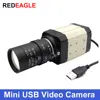 30fps MJPG UVC High Speed 4MP USB Webcam 2K PC Web Video Camera Mini Industrial HD 2.8-12mm/5-50mm Varifocal Manual Zoom 1