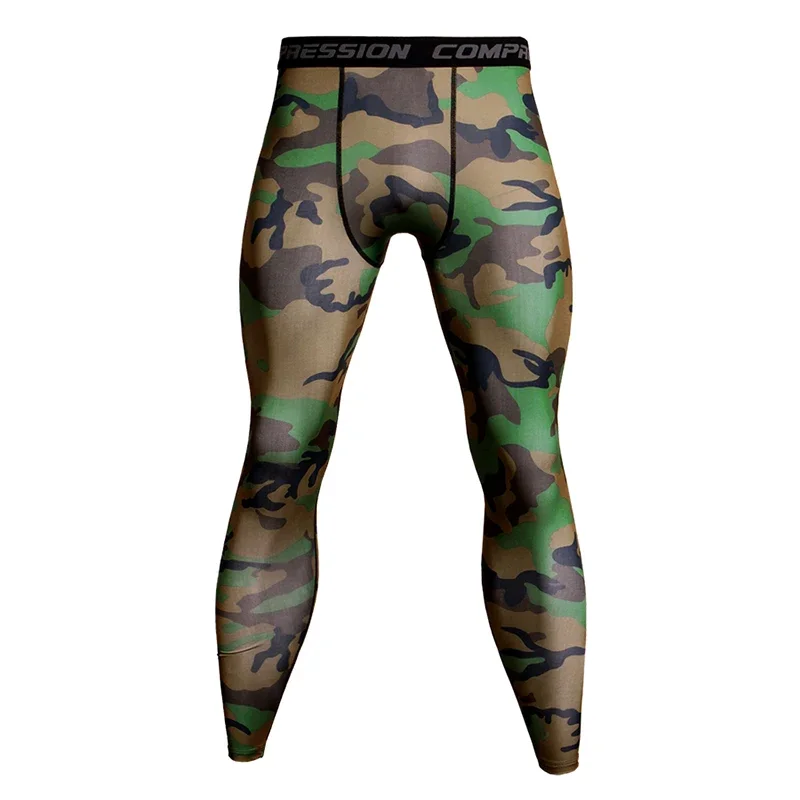 CamSolomon-Pantalon de compression &agrave; s&eacute;chage rapide pour homme, collant de course, football, d'entra&icirc;nement, fitness,