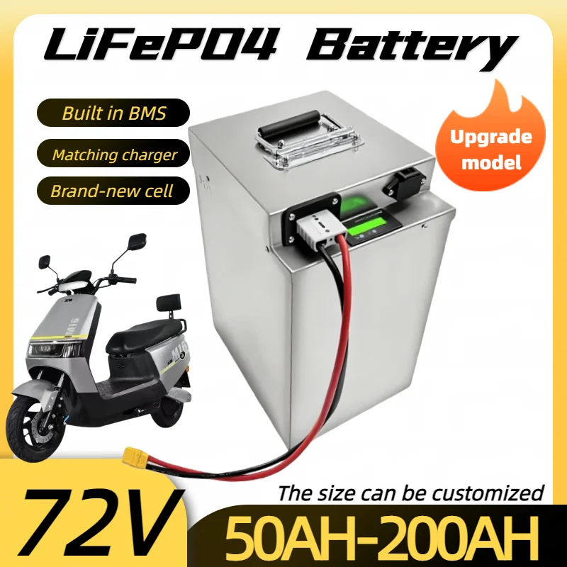 72V Rechargeable Battery for Solar Backup and Portable Energy Systems