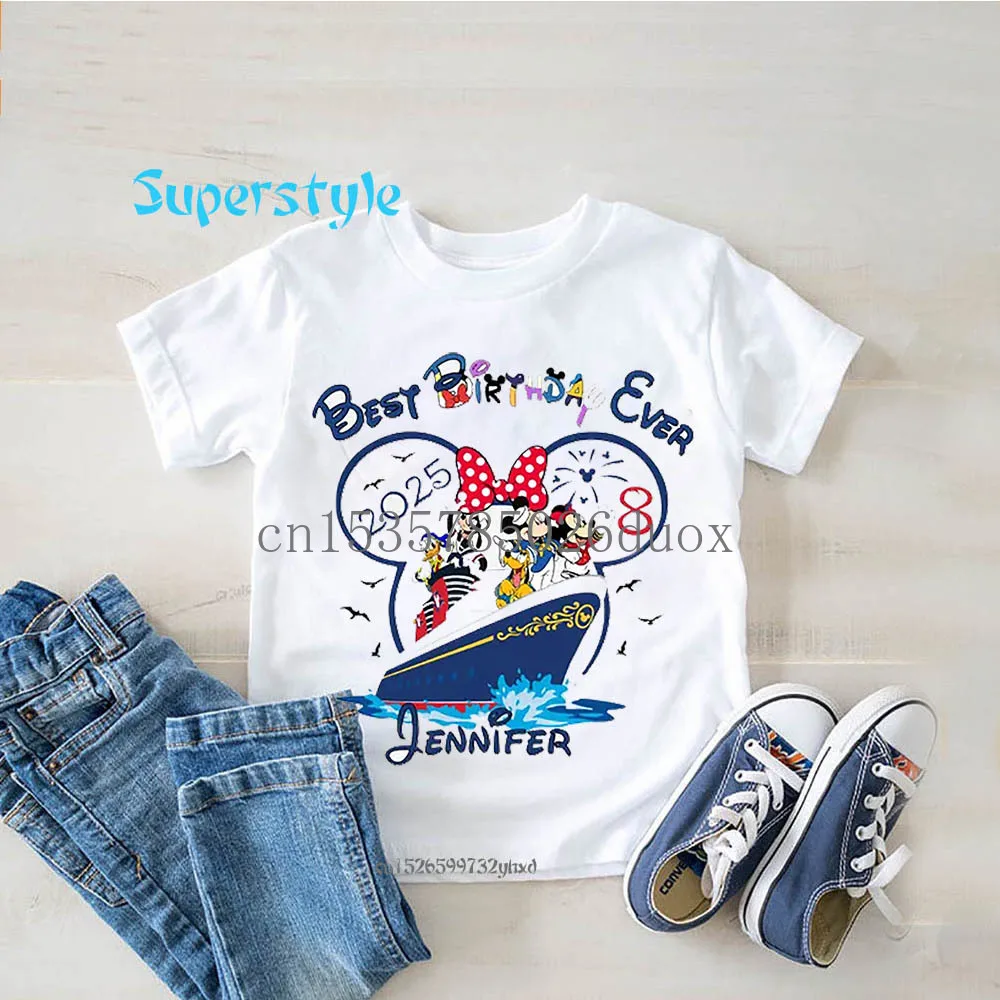 Personalized Disney Cruise Line Birthday Personalize Name Girl
