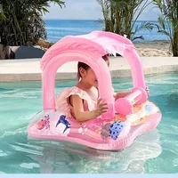 Baby Swimming Rings Inflatable Water Play Games Seat Float Boat Child Swim Ring Accessories Water Fun Pool Toys bounce house 2