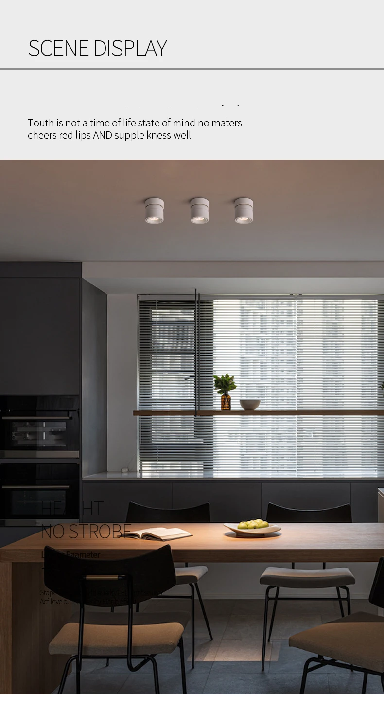 Spot LED monté en surface - vue 7