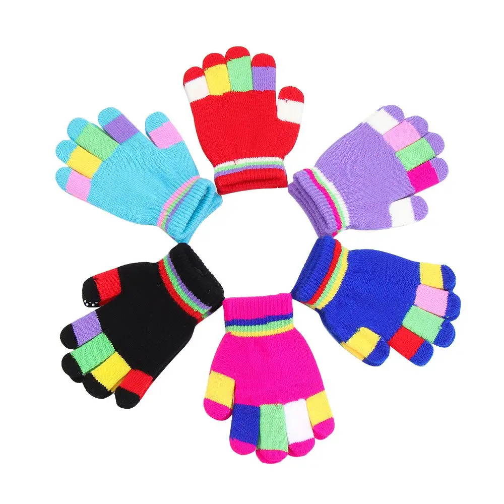 5-8 Years Winter Knitted Gloves winter gloves