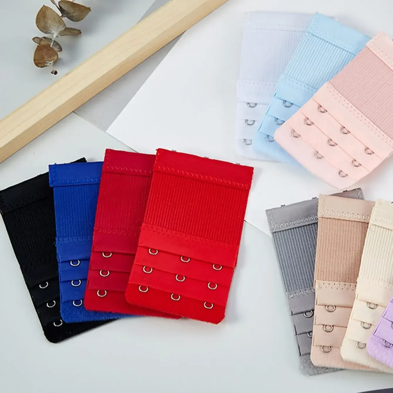 1pc-Bra Extenders Strap Extension 3 Hooks 3 Rows Underwear Adjustment Button Womens Accessoires