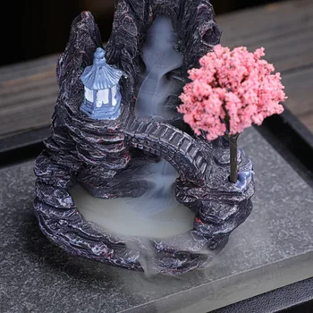Resin Reflux Incense Burner Tower 1