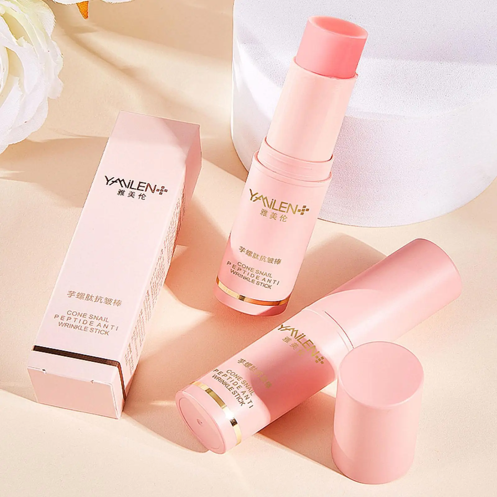 

Hot 9g Collagen Multi Balm Stick Wrinkle Bounce Anti-Wrinkle Brighten Tone Korean Moisturizing Balm Multi Cream Dull Cosmetics