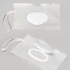 Eco-Friendly Snap Strap Cleaning Clamshell Box Wet Wipes Bag Napkin Storage Pouch Cosmetic Container Wipes Case 1