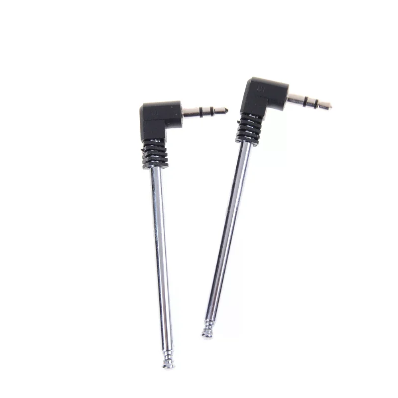 라디오 소형 스피커 모바일 휴대폰용 1개 3.5mm 커넥터 FM 라디오 안테나