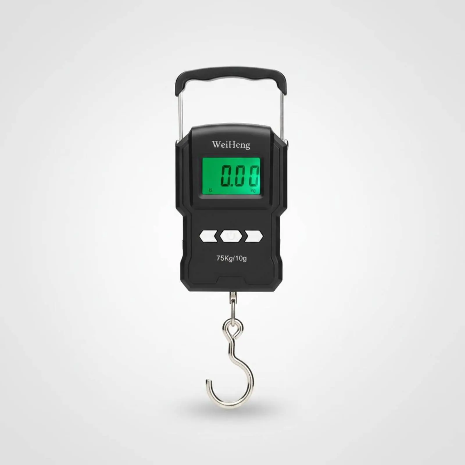 USB 충전식 수하물 저울 75kg 용량 디지털 수하물 저울 여행용품 자동 차단 데이터 홀드 기능 낚시꾼, 배송업자용