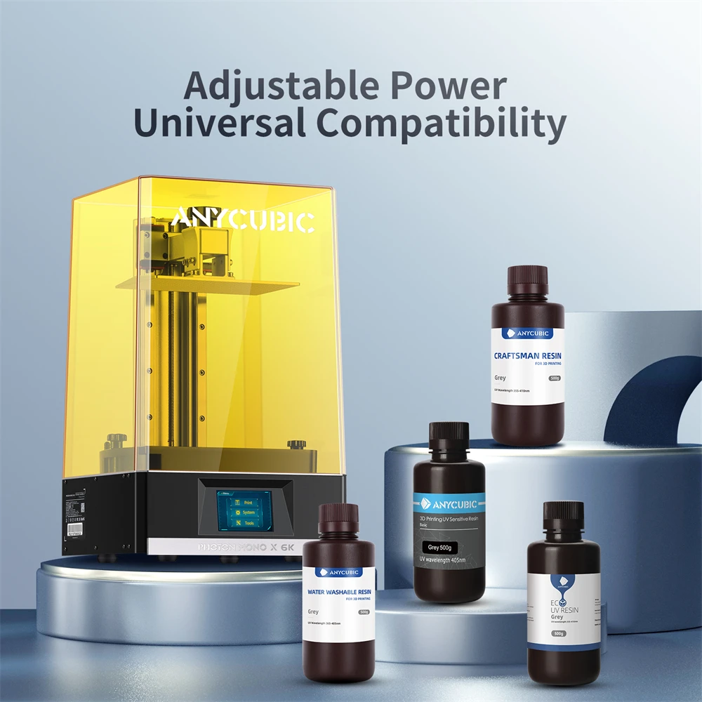 3D принтер ANYCUBIC LCD Photon mono X 4K 6K Photon M3 Plus MAX и DLP Photon ultra 3D печать с стиркой и выдержкой 2,0 Plus