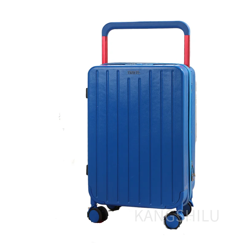 Aluminum Frame Travel Trolley Case 20'' 24'' 26'' Wide Pull Rod Travel Suitcase With Wheels Rolling Luggage Carry-on Suitcase