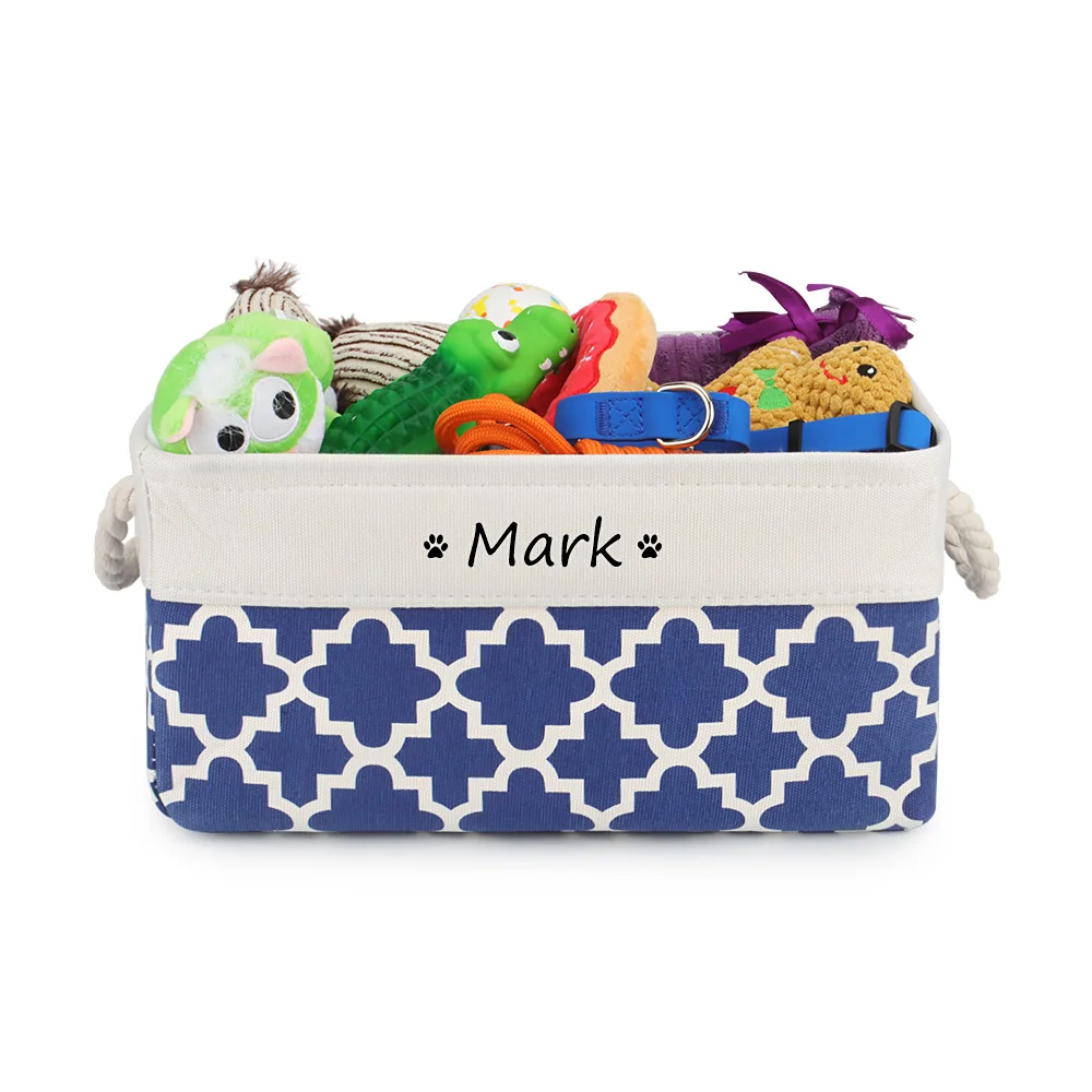 Title 5, Customised Name Storage Basket for Cat Dog Toys...