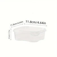 Boîte de conservation alimentaire pour réfrigérateur, conteneur scellé étanche, organisateur de congélateur pour viande, fruits et légumes, 2/5 pièces 3