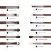 OVW 12pcs Eye Shadow Nature Hair Eyeliner Eyebrow Lip Cosmetic Beauty Makeup Brushes Tools 5