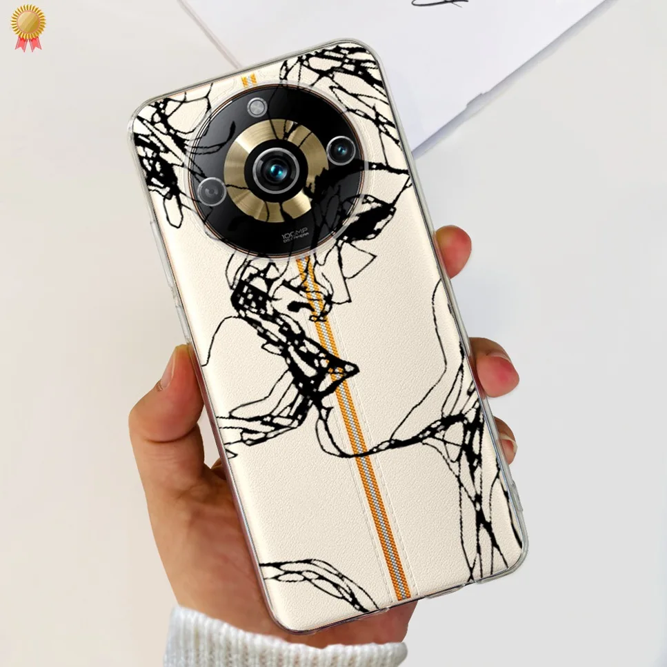 Clear Cute Cartoon Cat Soft Silicone TPU Back Cover