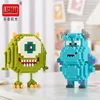 Linkgo Connection Building Blocks Monster University James Mike Model Anime Mini Brick Figure Toy For Christmas Gift 1