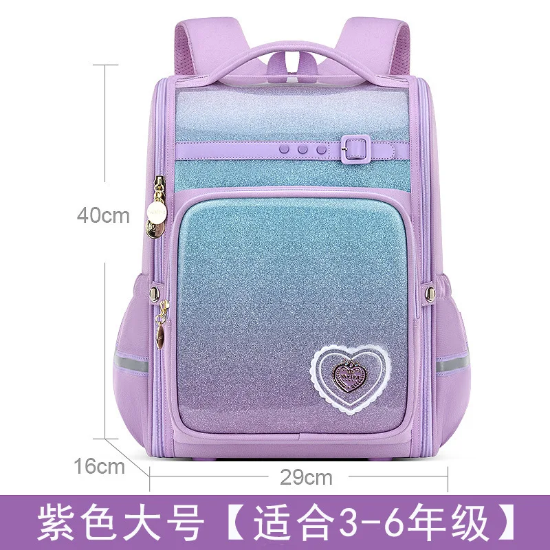 New 2024 Orthopedics Backpack For Girls Primary Students School Bags For Girls Fashion Kid Bag Waterproof rucksack mochila 5