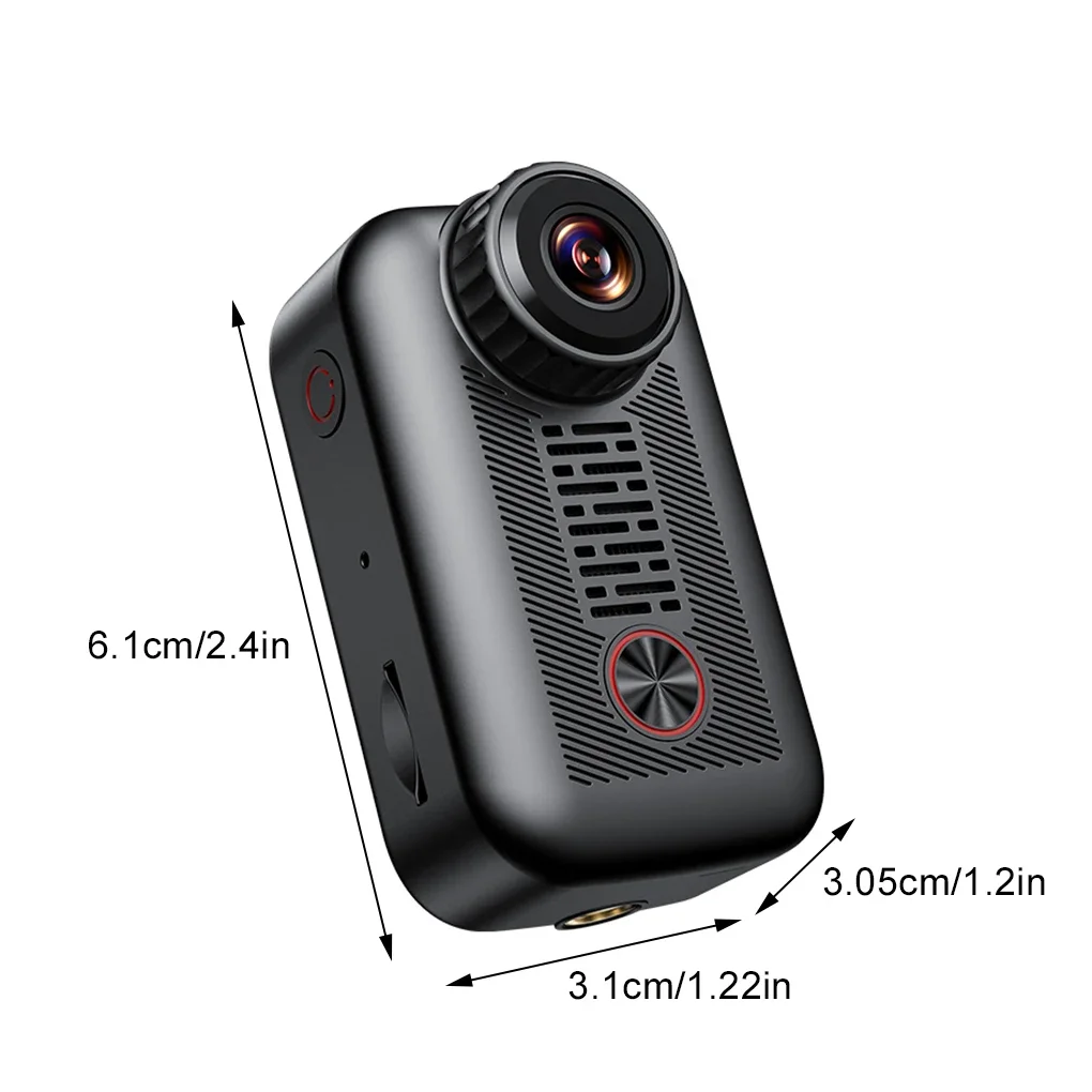 HD 2K Dog Cat Pet Camera Collar, 360 Panoramic Sports Wireless App Rechargeable Camera Video Records for Cats Dogs Birthday Gift