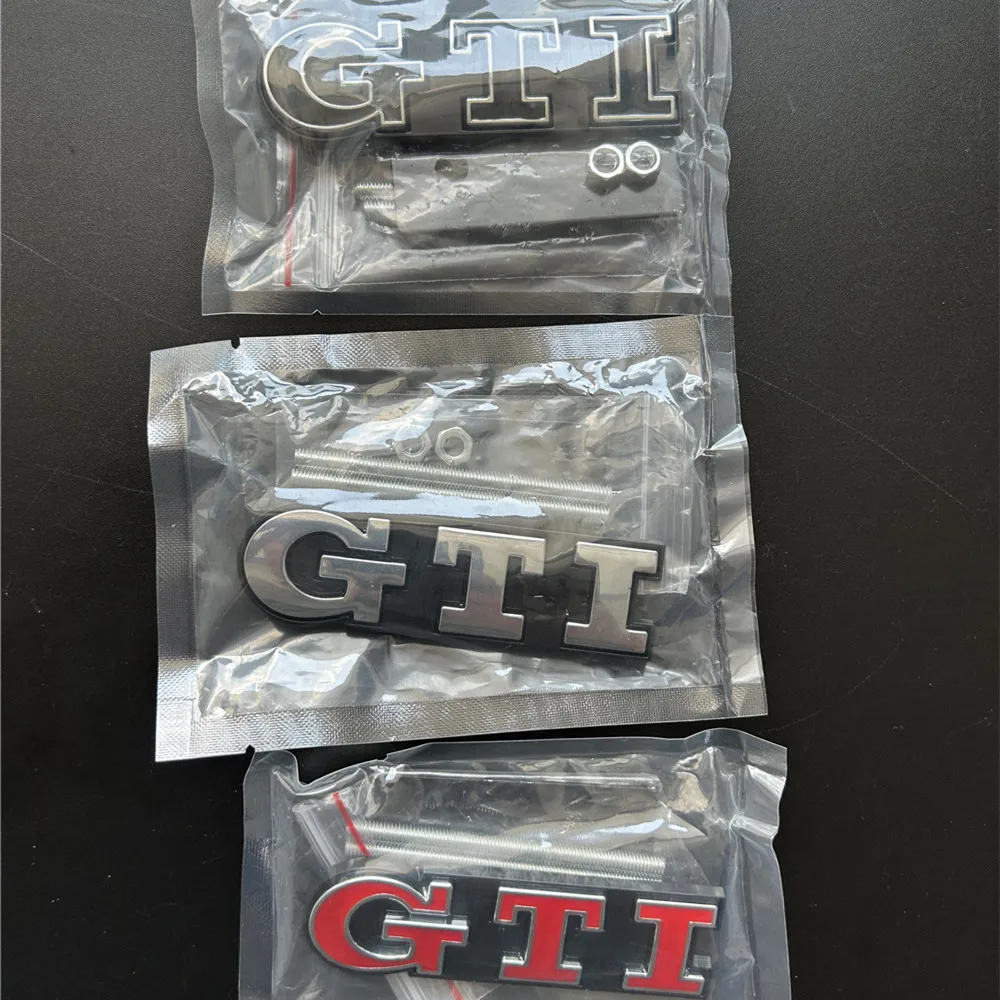 Gti Griglia Anteriore Emblema In Metallo Adesivo Portellone Personalizzato Per Volkswagen Golf 5 Polo Golf 7 5 6 Mk6 7 R 7 Gtd Mk7 Mk4 Mk5 Gti
