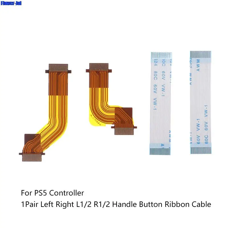 1 Paio L2 R2 L1 L2 Motor Connect Ribbon Flex Cable Handle Button Board Per Playstation 5 Ps5 Controller Touch Ribbon Cable