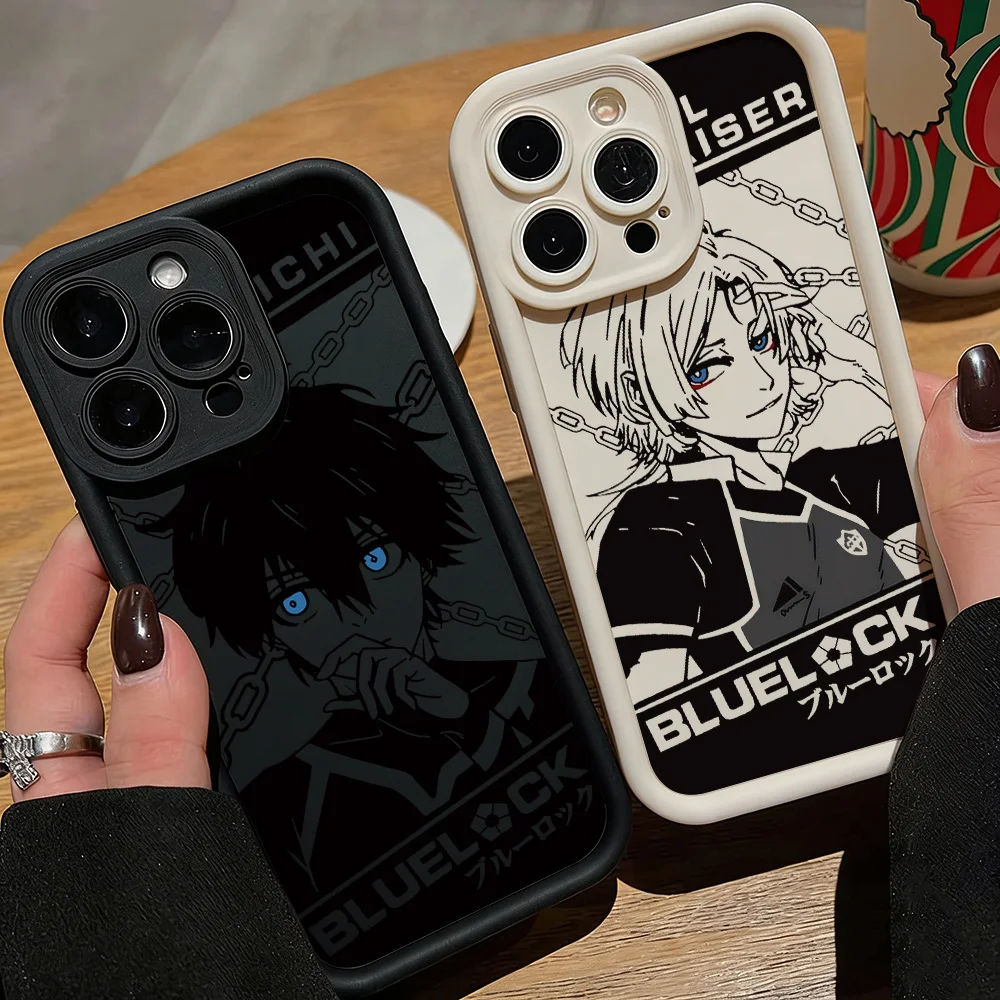 Anime Blue Locks Cool Phone Case - Soft TPU Back Cover