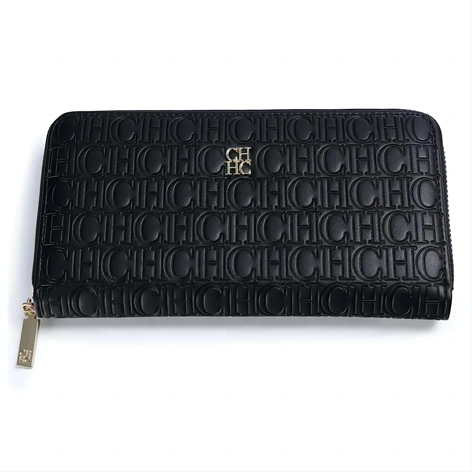 CH Women's Solid Colour Long Wallet Niche Design Fashion