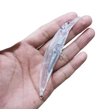 

Japanese Classic Blank Sinking Minnow Lures 10.5cm/15g 9cm/12g DIY Unpainted Body Lure Jerkbait Swimbait Artificial Hard Bait