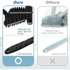 1pc Bath Soft Back Scrubber Brush Bath Shower Sponge Scrubbing Brush with Handle Exfoliating Scrub Skin Massager Bath Supplies 6