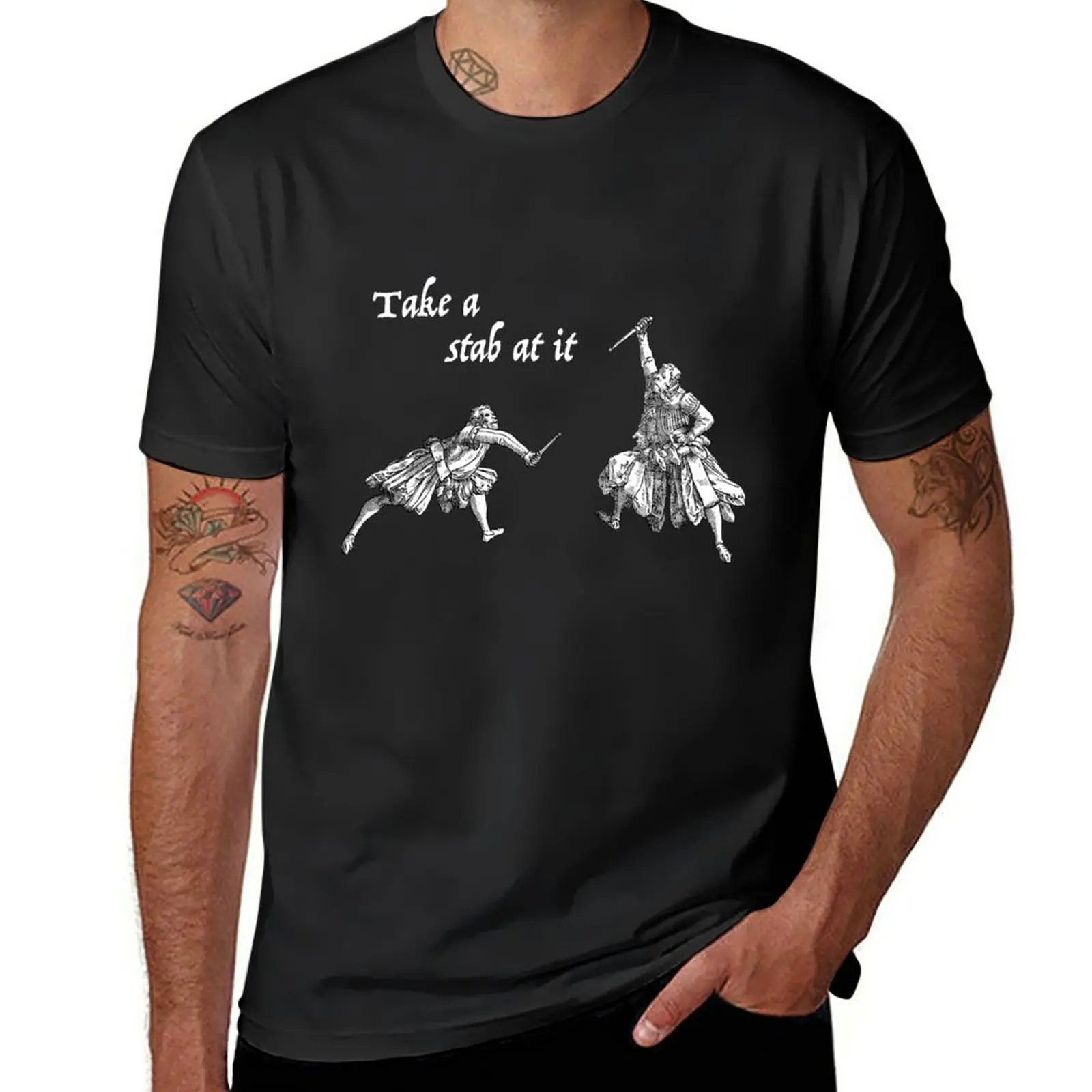 

New take a stab at it T-Shirt boys t shirts shirts graphic tees custom t shirts mens t