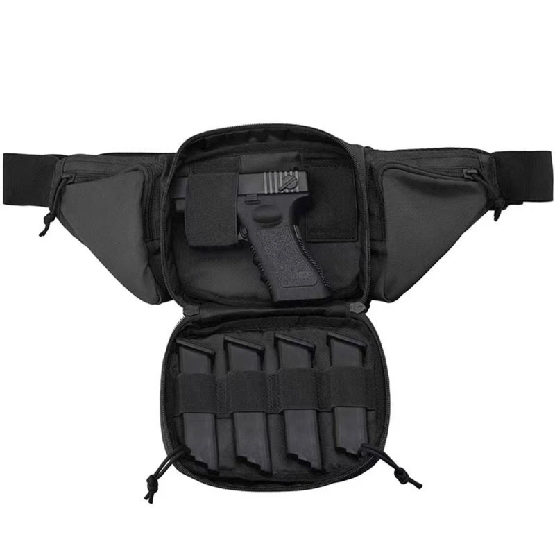 Fashion Military Single Shoulder Bag Large Capacity Waist Bags Outdoor Men Chest Pack Casual Crossbody Phone