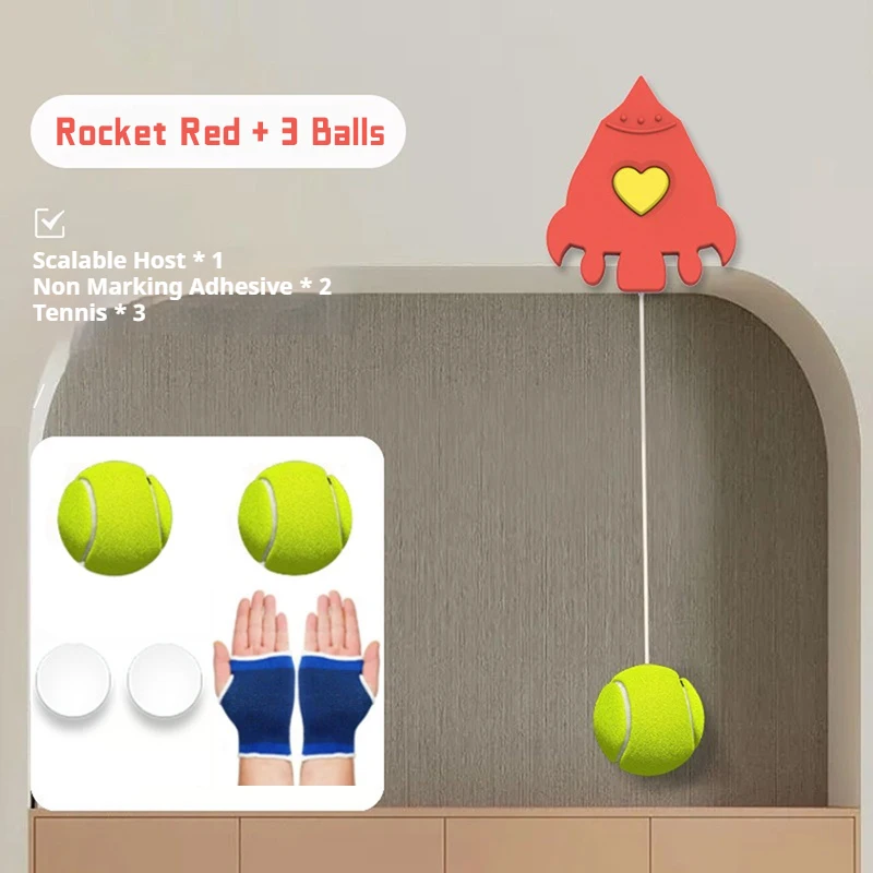 Boxing Speed Ball Wall Mounted Retractable Elastic Tennis Ball MMA Sanda Training Hand Eye Reaction Gym Sandbag Muay Thai Boxeo