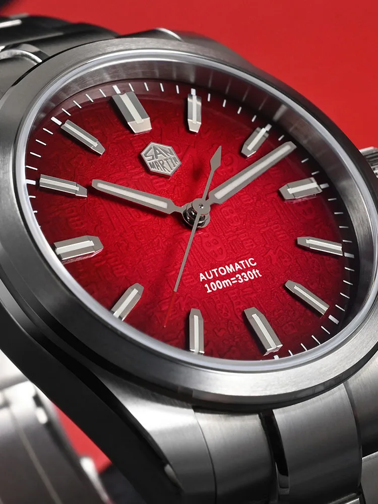 サンマーティン 39 ミリメートル中国風 3D 「フー」百祝福ダイヤル