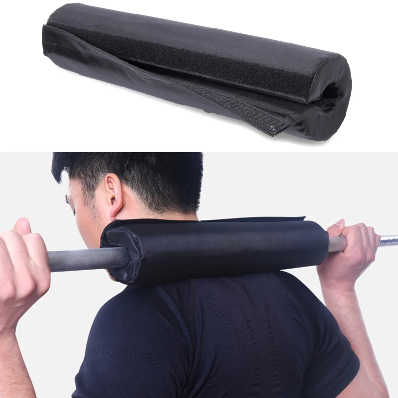 Thick Squat Shoulder Neck Protection Weight Lifting Sponge Barbell Bar Shoulder Pad Fitness Equipment Protector 38 * 7CM 1PCS barbell grip pad,gym accessories