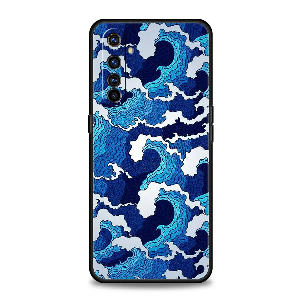 Playful Cartoon Print Soft Phone Case